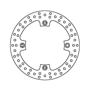 DISCO FRENO FMD0237R POSTERIORE  