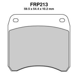 PASTIGLE FRENO FERODO MESCOLA ORGANICA MOTO CODICE FRP213P