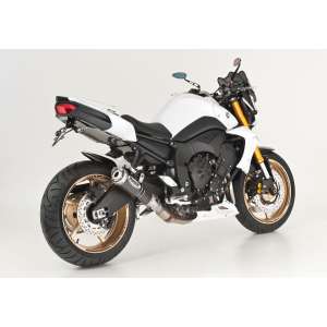 Scarico YAMAHA FZ8 anno  2010 - 2011 - 2012 - 2013 - 2014 - 2015 - 2016   terminale di scarico HURRIC SP Slip on in carbonio colore carbonio