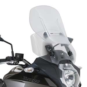 Cupolino parabrezza  per KAWASAKI Versys 1000  2012 - 2013 - 2014   Fabbricato da Kappa colore trasparente codice prodotto KAF4105