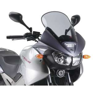 Cupolino parabrezza  per YAMAHA TDM 900  2002 - 2003 - 2004 - 2005 - 2006 - 2007 - 2008 - 2009 - 2010 - 2011 - 2012 - 2013 - 2014   Fabbricato da Kappa colore fume codice prodotto KD132S