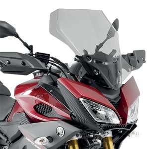 Cupolino parabrezza  per YAMAHA MT 09 850 Tracer  2015 - 2016 - 2017   Fabbricato da Kappa colore fume codice prodotto KD2122S