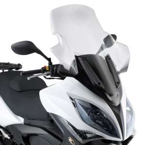 Cupolino parabrezza  per KYMCO Xciting 300i 500i R  2009 - 2010 - 2011 - 2012 - 2013 - 2014   Fabbricato da Kappa colore trasparente codice prodotto KD295ST