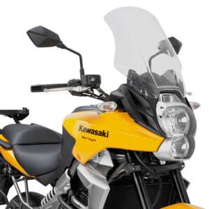 Cupolino parabrezza  per KAWASAKI Versys 650  2010 - 2011 - 2012 - 2013 - 2014   Fabbricato da Kappa colore trasparente codice prodotto KD410ST