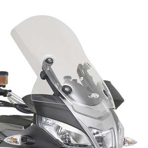Cupolino parabrezza  per APRILIA Caponord 1200  2013 - 2014 - 2015 - 2016 - 2017   Fabbricato da Kappa colore trasparente codice prodotto KD6706ST