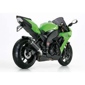 Scarico KAWASAKI ZX-10R 2008 - 2009 - 2010  .  SHARK Street GP Slip on terminale di scarico carbonio colore carbonio