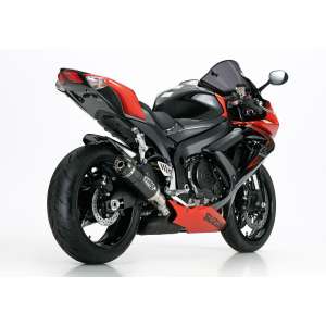 Scarico SUZUKI GSX-R 600 2008 - 2009 - 2010  .  SHARK Street GP Slip on terminale di scarico carbonio colore carbonio