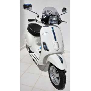 CUPOLINO PICCOLO 30 CM ERMAX PER VESPA(PHARE CARRE )50/125 S 10/15 + CHROMED FIX FUME 