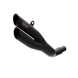 Scarico HONDA CB600 Hornet anno  2007 - 2008 - 2009 - 2010 - 2011 - 2012 - 2013   terminale di scarico HURRIC Pro 2 Slip on in acciaio inossidabile rivestito colore nero-opaco