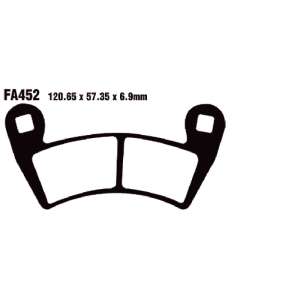 PASTIGLE FRENO TT EBC MESCOLA ORGANICA MOTO CODICE R1145200