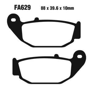 PASTIGLE FRENO EBC MESCOLA ORGANICA MOTO CODICE R1262900