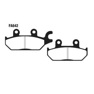 PASTIGLE FRENO TT EBC MESCOLA ORGANICA MOTO CODICE R1164200