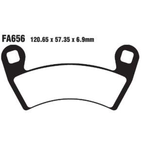 PASTIGLE FRENO TT EBC MESCOLA ORGANICA MOTO CODICE R1165600