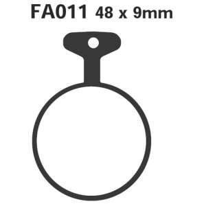 PASTIGLE FRENO EBC MESCOLA ORGANICA MOTO CODICE R1201100