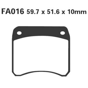 PASTIGLE FRENO EBC MESCOLA ORGANICA MOTO CODICE R1201600