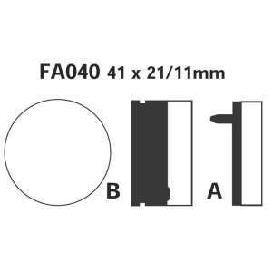 PASTIGLE FRENO EBC MESCOLA ORGANICA MOTO CODICE R1204000