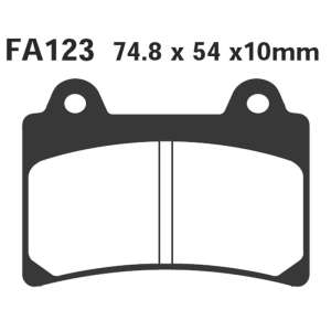 PASTIGLE FRENO EBC MESCOLA ORGANICA MOTO CODICE R1212300