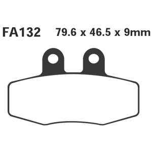 PASTIGLE FRENO EBC MESCOLA ORGANICA MOTO CODICE R1213200