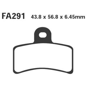 PASTIGLE FRENO EBC MESCOLA ORGANICA MOTO CODICE R1229100