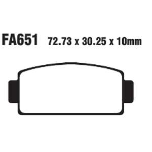 PASTIGLE FRENO EBC MESCOLA SINTER MOTO CODICE R1465100