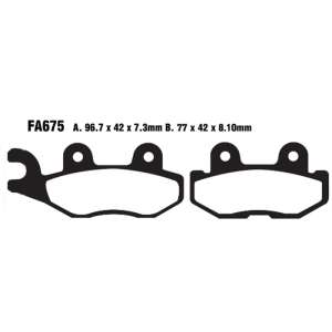 PASTIGLE FRENO EBC MESCOLA SINTER MOTO CODICE R1467500