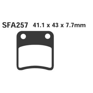 PASTIGLE FRENO EBC MESCOLA CARBON SCOOTER CODICE R2325700