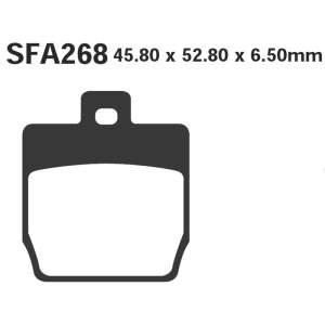 PASTIGLE FRENO EBC MESCOLA SINTER SCOOTER CODICE R1726800