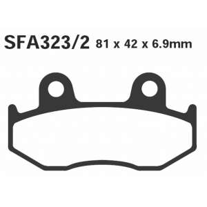 PASTIGLE FRENO EBC MESCOLA SINTER SCOOTER CODICE R1732302