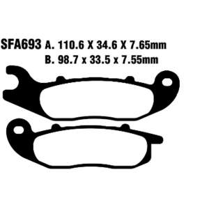 PASTIGLE FRENO EBC MESCOLA SINTER SCOOTER CODICE R1769300