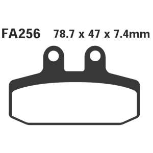 PASTIGLE FRENO EBC MESCOLA SINTER MOTO CODICE R1825600