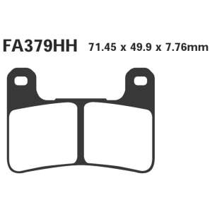 PASTIGLE FRENO EBC MESCOLA SINTER MOTO CODICE R1837900