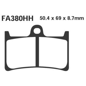 PASTIGLE FRENO EBC MESCOLA SINTER MOTO CODICE R1838000