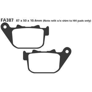 PASTIGLE FRENO EBC MESCOLA SINTER MOTO CODICE R1838700