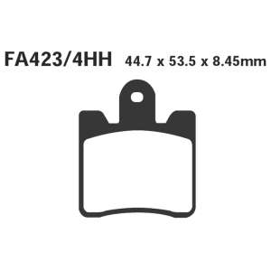 PASTIGLE FRENO EBC MESCOLA SINTER MOTO CODICE R1842304