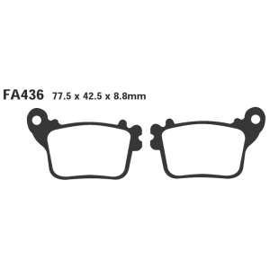 PASTIGLE FRENO EBC MESCOLA SINTER MOTO CODICE R1843600