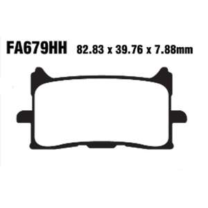 PASTIGLE FRENO EBC MESCOLA SINTER MOTO CODICE R1867900