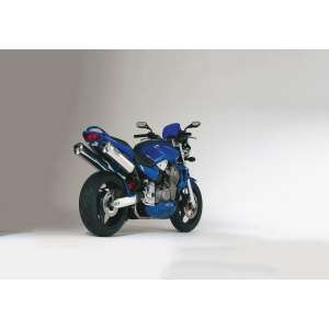 Scarico HONDA CB900 Hornet anno  2002 - 2003 - 2004 - 2005   terminale di scarico HURRIC Rac 1 Slip on in Alluminio lucidato colore argento