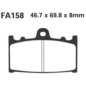 PASTIGLE FRENO EBC MESCOLA RACING MOTO CODICE R2115800