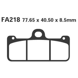 PASTIGLE FRENO EBC MESCOLA RACING MOTO CODICE R2121800