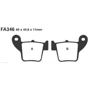 PASTIGLE FRENO EBC MESCOLA RACING MOTO CODICE R2134600