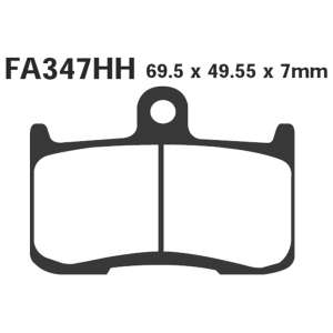 PASTIGLE FRENO EBC MESCOLA RACING MOTO CODICE R2134700