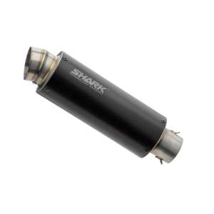 Scarico SUZUKI GSX-R 600 2011 - 2012 - 2013 - 2014 - 2015 - 2016  .  SHARK SRC 4 Slip on terminale di scarico alluminio anodizzato colore nero