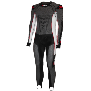 Sottotuta moto tecnica traspirante e resistente nera, grigia e bianca XTECH taglia S