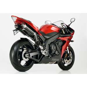 Scarico YAMAHA YZF-R1 2004 - 2005 - 2006  .  SHARK Track 1000 Slip on terminale di scarico carbonio colore carbonio