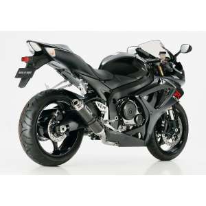 Scarico SUZUKI GSX-R 600 anno  2006 - 2007   terminale di scarico HURRIC Supersport Slip on in carbonio colore carbonio