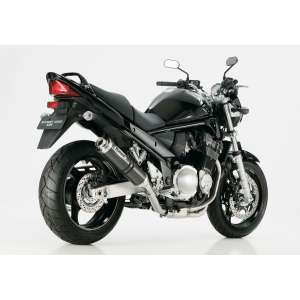 Scarico SUZUKI GSF 1200 S Bandit anno  2001 - 2002 - 2003 - 2004 - 2005   terminale di scarico HURRIC Supersport Slip on in carbonio colore carbonio