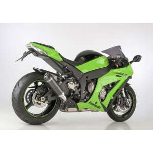 Scarico KAWASAKI ZX-10RR 2017 - 2018  .  SHARK Street GP Slip on terminale di scarico carbonio colore carbonio