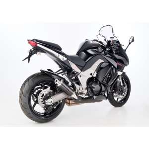 Scarico KAWASAKI Z1000 SX anno  2014 - 2015 - 2016   terminale di scarico HURRIC Supersport Slip on in carbonio colore carbonio