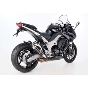 Scarico KAWASAKI Z1000 SX anno  2014 - 2015 - 2016   terminale di scarico HURRIC SP Slip on in carbonio colore carbonio