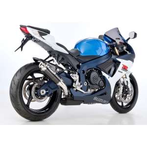 Scarico SUZUKI GSX-R 600 anno  2011 - 2012 - 2013 - 2014 - 2015 - 2016   terminale di scarico HURRIC Supersport Slip on in carbonio colore carbonio
